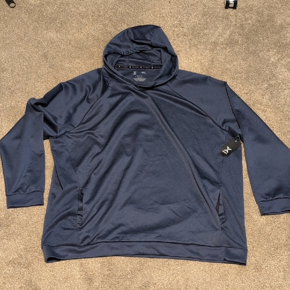 Xersion Quick-Dri Deep Blue Hoodie